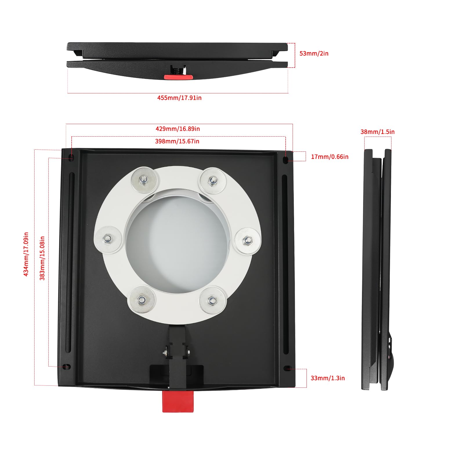 Adaptateur De Siège Rotatif à 360° - Console De Siège Pivotante En