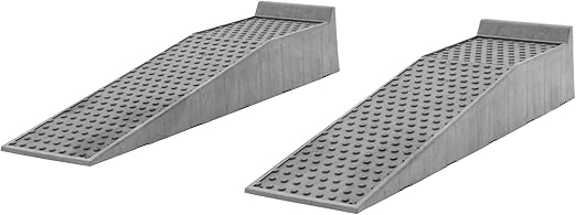 Black Widow Lightweight Plastic Service Ramps - 10,000 lb. per Pair Capacity