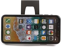 Vista 2 de YIWANG Alumium Alloy Mobile Phone Holder Trim para BMW X5 E70 2007-2013 X6 E71 2008-2014 Accesorios de coche (negro)