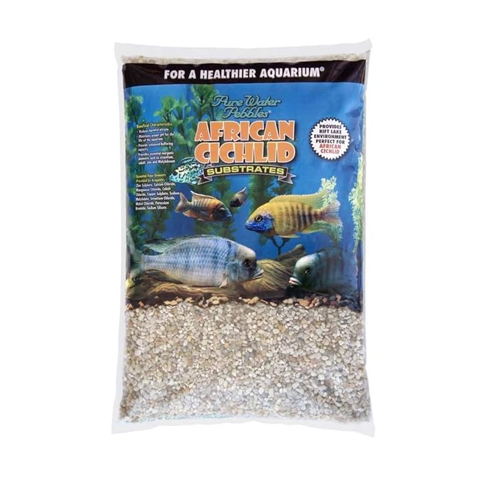 Buy African Cichlid Substrates Rift Lake Gravel for Aquarium, 20Pound