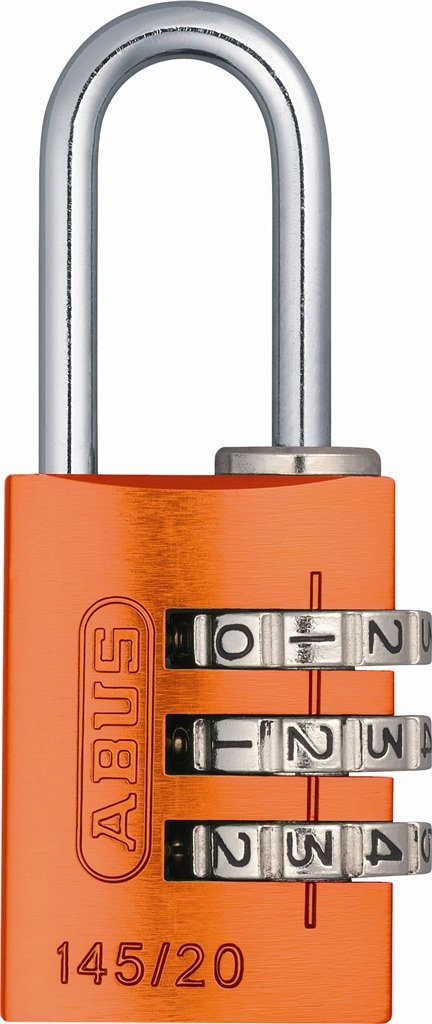 ABUS 145/20 Non-TSA Small Combination Lock for Luggage, Backpack