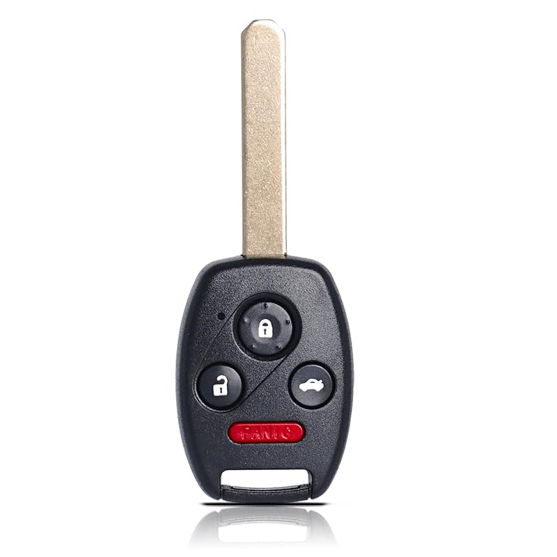 Chave Canivete com Controle Remoto e Transponder para Honda Accord 2003 a 2007 e Element 2010 MechanMagic OUCG8D-380H-A, 4 Botões