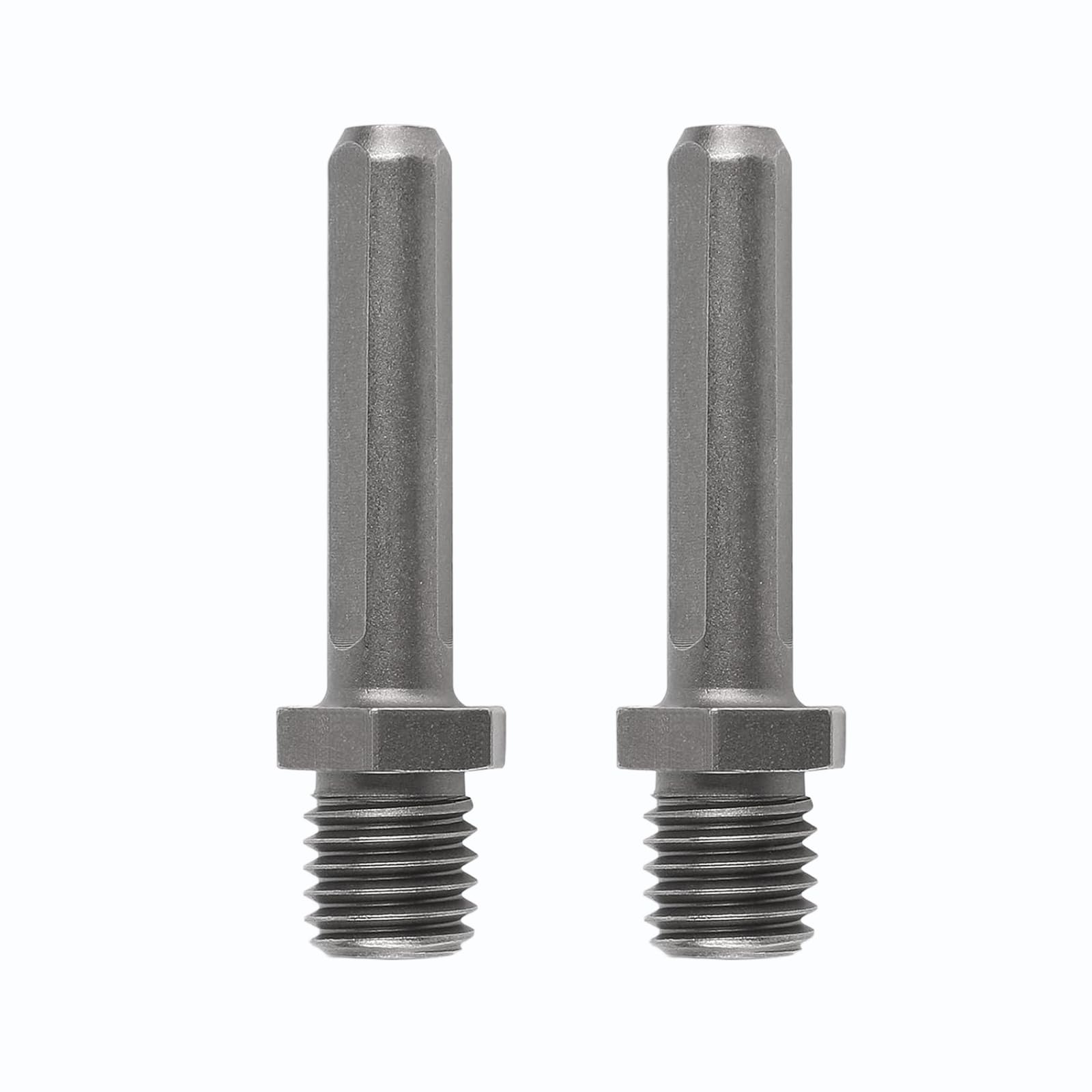 Adattatori M14 Filettatura Esterna per Punte Diamantate Triangle Esagonali 2 Pezzi