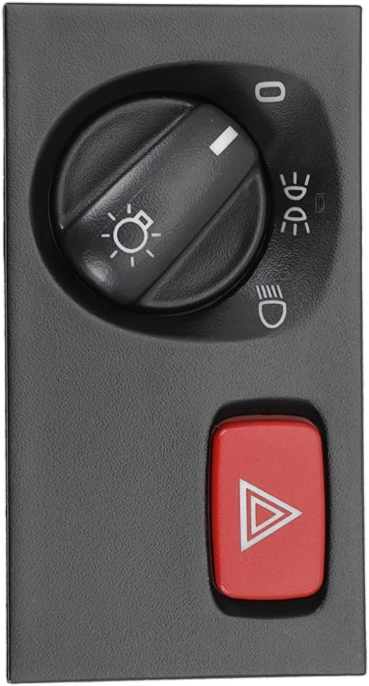 Car Automatic Headlight Switch For Scania For P G R For T-Series For 4-Series Headlight Control Switch Hazard Lamp Light Knob Panel Parts OEM:1540673 1540672