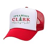 It's a Beaut Clark Foam Trucker Cap Adjustable Mesh Back Hat