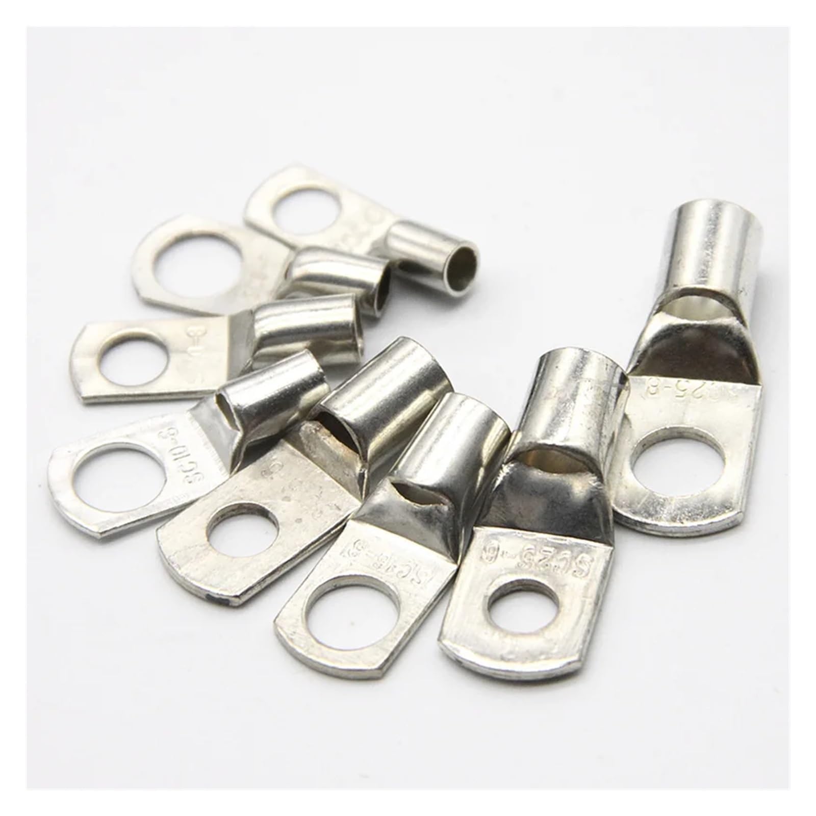 Assortiment de 240 cosses à en cuivre for Tubes et Fils électriques, kit de connecteurs for Batteries et soudage