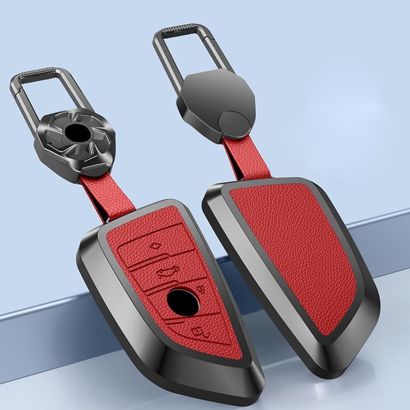 Coque de clé de voiture pour BMW 530i X1 X3 X4 remplacement D-Red