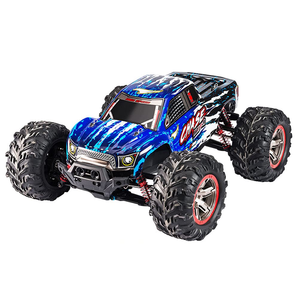 1/10 Scale Bigfoot Monster Climbing RC Car, 2.4G Electric Off-Road RC Truck, 4WD Speed Racer, Independent Suspension Toy Car, Children's