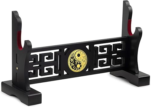 Taichi - Soporte acolchado para espada, soporte de exhibición para sable de luz, espada samurái, hoja de cosplay, Tanjirou Demon Slayer Genshin