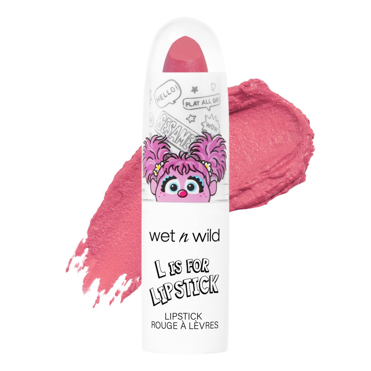 wet n wild x Sesame Street, L Is For Lipstick Be Kind