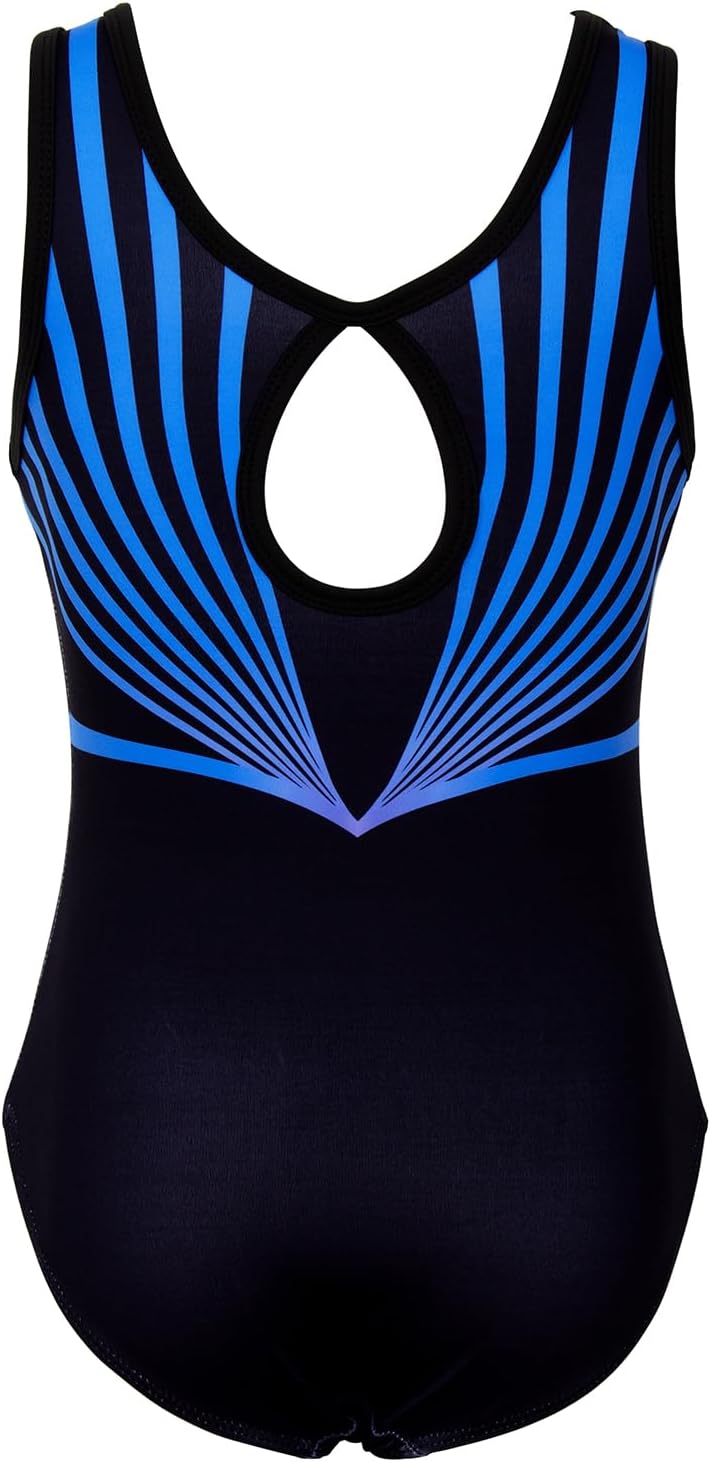 Gymnastics Leotards for Girls with Shorts Sparkly Ballet Dance Activewear - Image 2