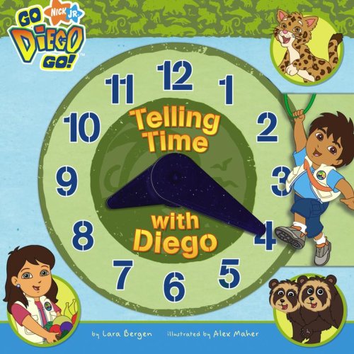 Amazon.com: Telling Time with Diego (Go, Diego, Go!): 9781416933694 ...