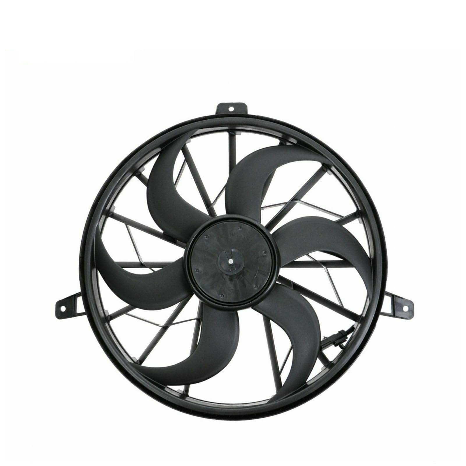 Neerttily Engine Radiator Cooling Fan Motor Assembly for Jeep for Grand Cherokee 4.7L 1999-2000 & 4.0L 1999-2003 for Liberty 3.7L 2002-2003 1ARFA00012 HVA02015