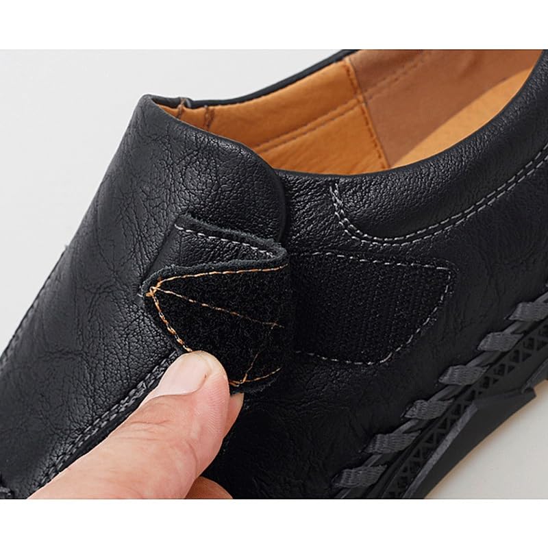 Shoes Men's Comfortable Slip-on Loafers Fashionable Flat-Soled Casual Oxford Shoes for Travel Shopping Driving Men Low-top Breathable Shoes3