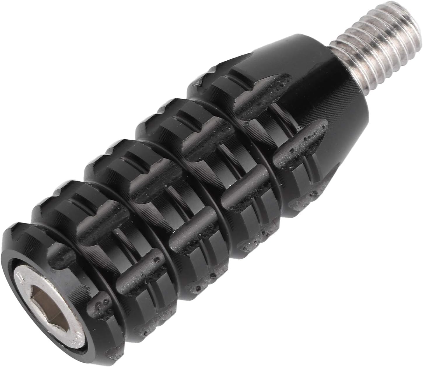 Pedale del Cambio per Moto Aramox, Pedale della Leva del Cambio Ingranditore per Pedale in Lega di Alluminio CNC Adatto per Street Scrambler/Bonneville T100(Nero)