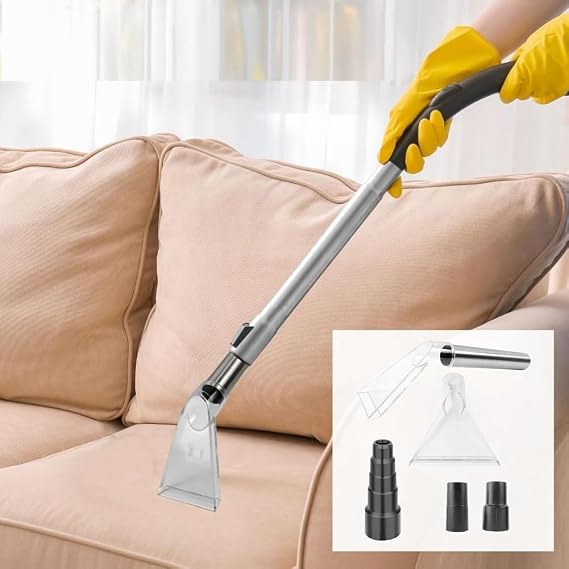 Vacuum Extractor Attachment for Carpet Cleaning and Interior and Car Detailing Metal Ripclean Extractor Kit Extractor Kit with 3 Vacuum Adapters