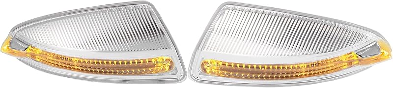 Par de luzes de seta LED para retrovisor Mercedes-Benz Classe C W204 X AUTOHAUX – 2 unidades