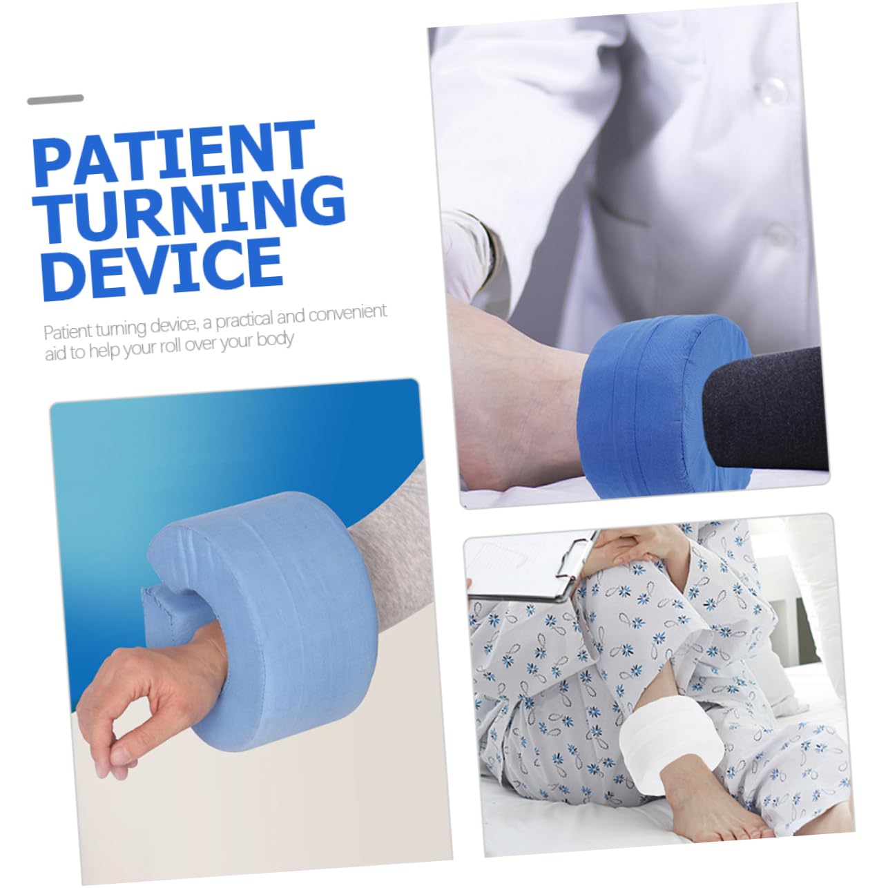 Healeved 2pcs Foot Elevation Pillow Ankle Stabilizer Leg Support Med for Asymmetric Ankle Protection Pressure Protector Heel Pad for Bed