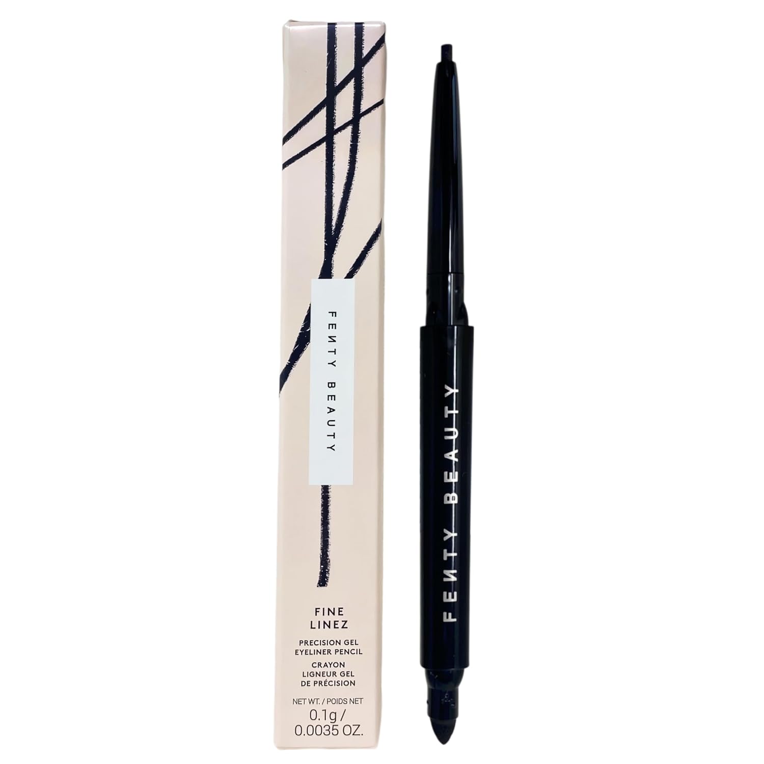 FENTY BEAUTY Fine Linez Precision Gel Eyeliner Pencil - 01 Cuz Im Black
