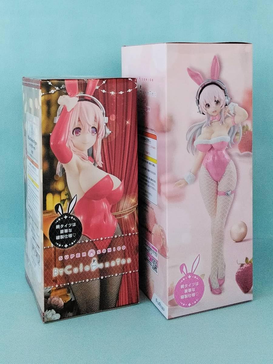 すーぱーそに子 バニー フィギュア Red ver. 　10個セット すーぱーそに子』が全高約28センチのBIGサイズでプライズ