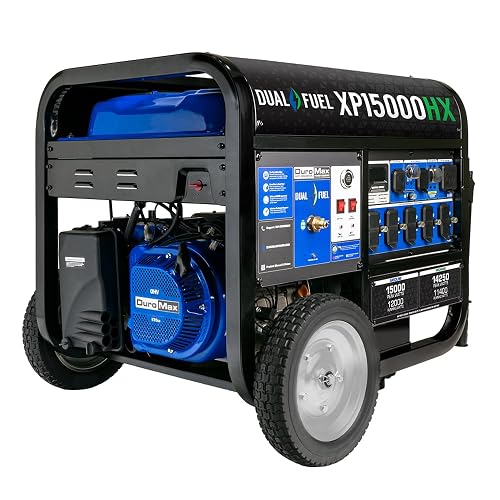 DuroMax XP15000HX 15 000-Watt Dual Fuel product photo (Portable Generators) — ScooterReviewPro review