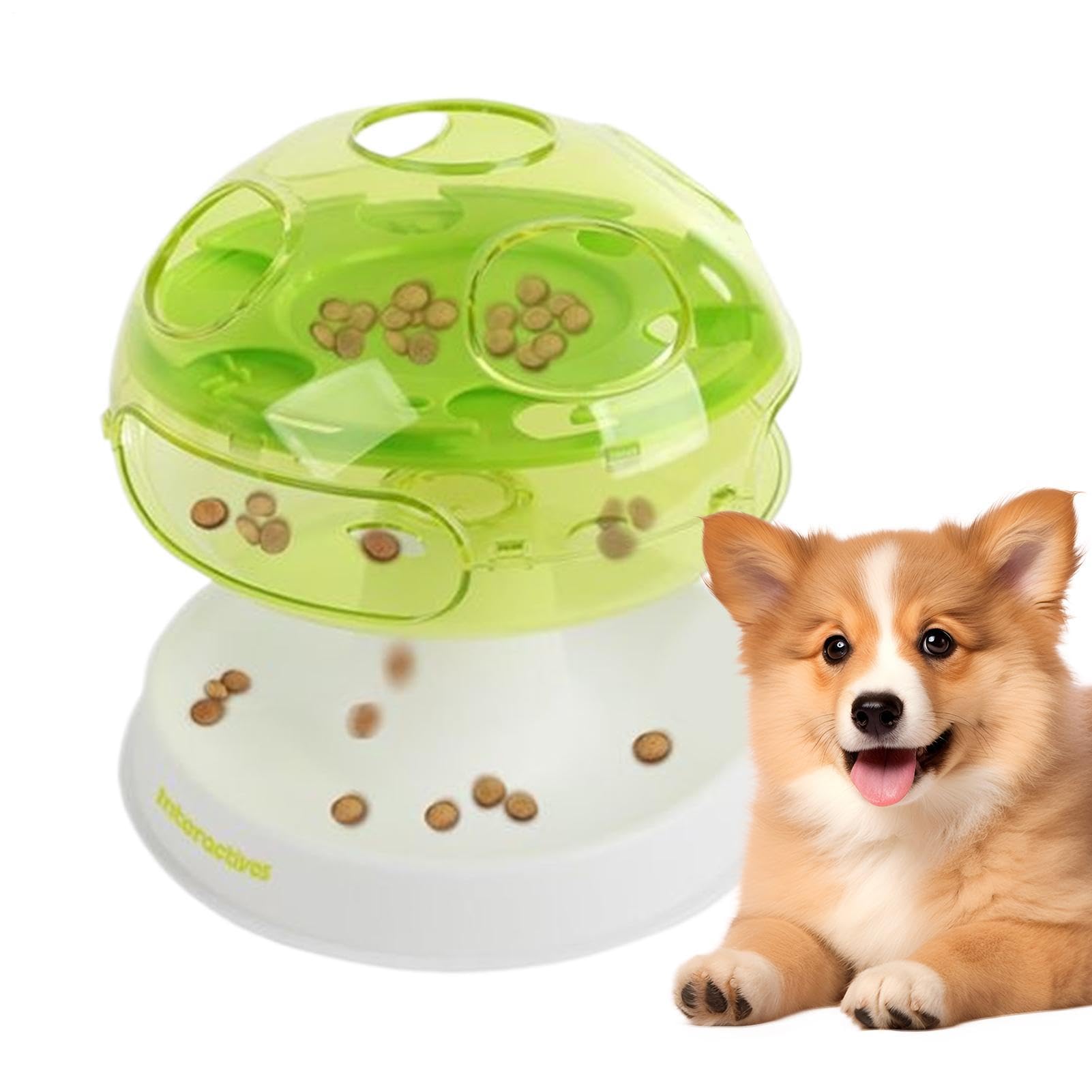 Jeu de réflexe pour chat et distributeur de friandises interactif intérieur
