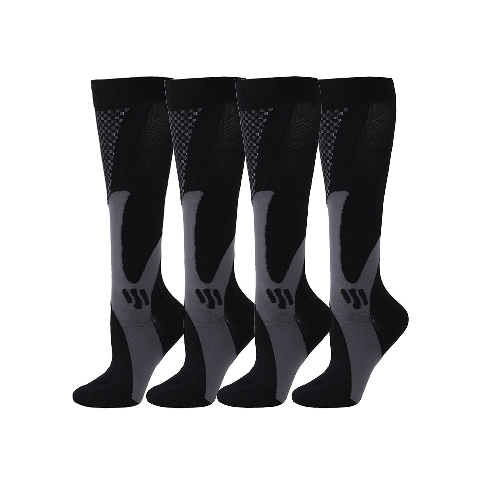 Genérico Calcetines Sin Costuras Hombre,Medias De CompresióN Mezcla De Nylon Unisex Senderismo Mujer Hombre