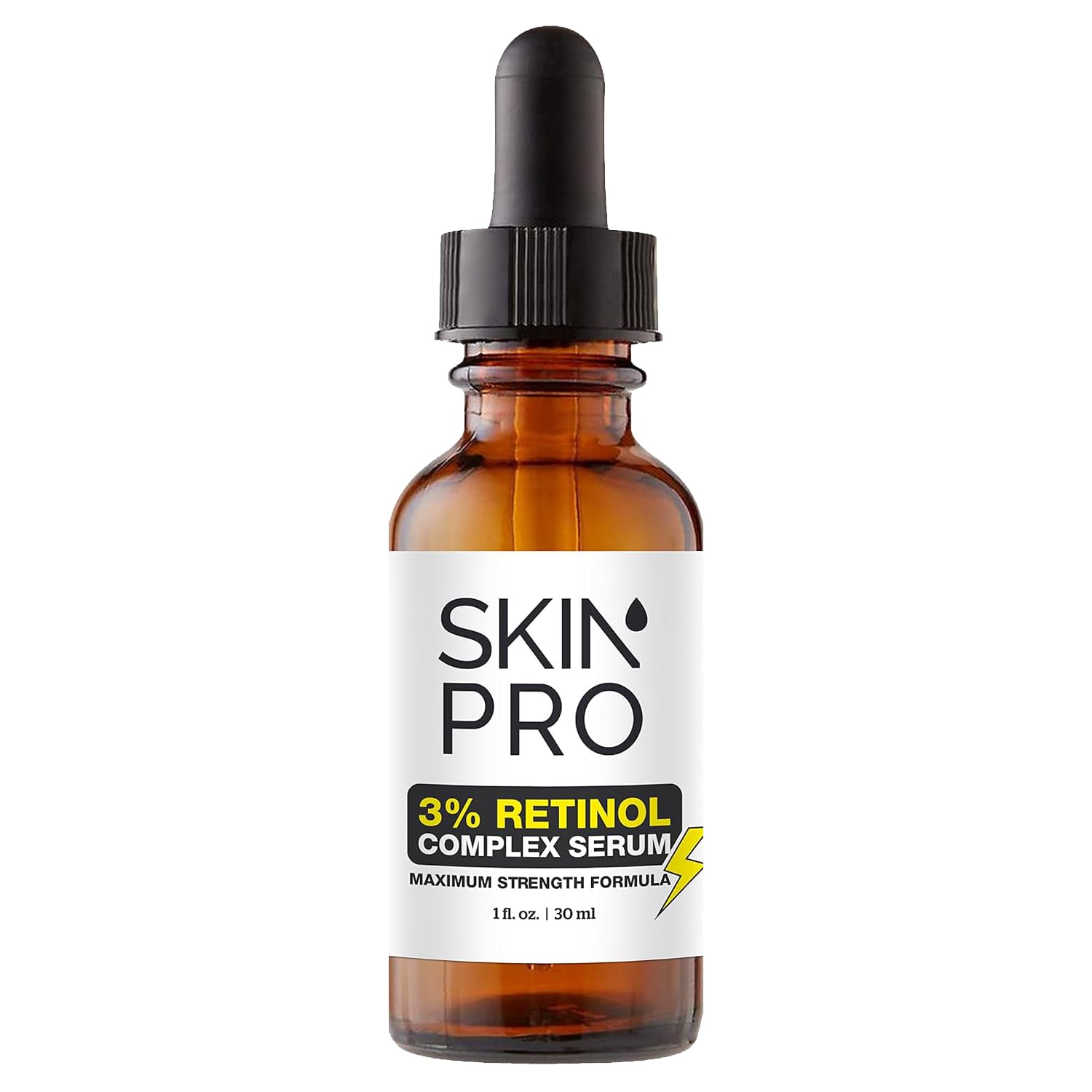 Retinol Serum for Face - Anti Aging Face Serum for Dark Spots, Fine Lines and Wrinkles, 3% Retinol Complex Skin Renewing and Resurfacing Night with Hyaluronic Acid - 30 ml