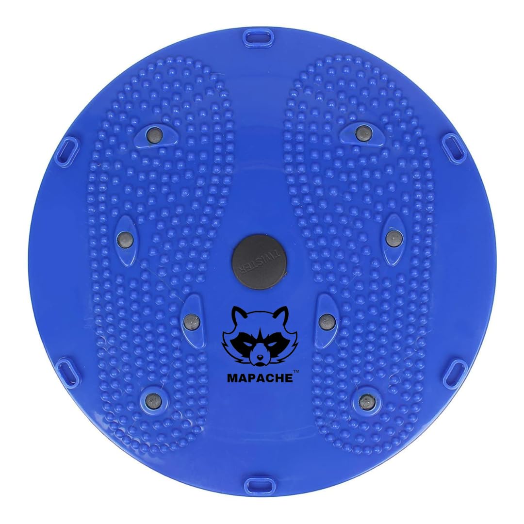 MAPACHE^TM TUMMY TWISTER Waist Disc Acupressure With Magnets Reflexology Slimming Abdominal 2 in 1 tummy twister Ab Exerciser,COLOR (BLUE) (B0CSDCTSS7) Amazon Price History, Amazon Price Tracker