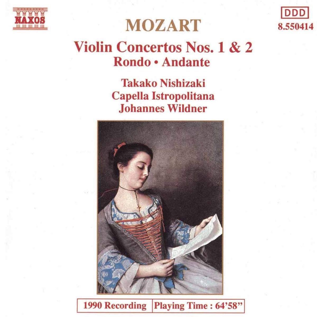 Mozart: Violin Concertos Nos. 1 & 2