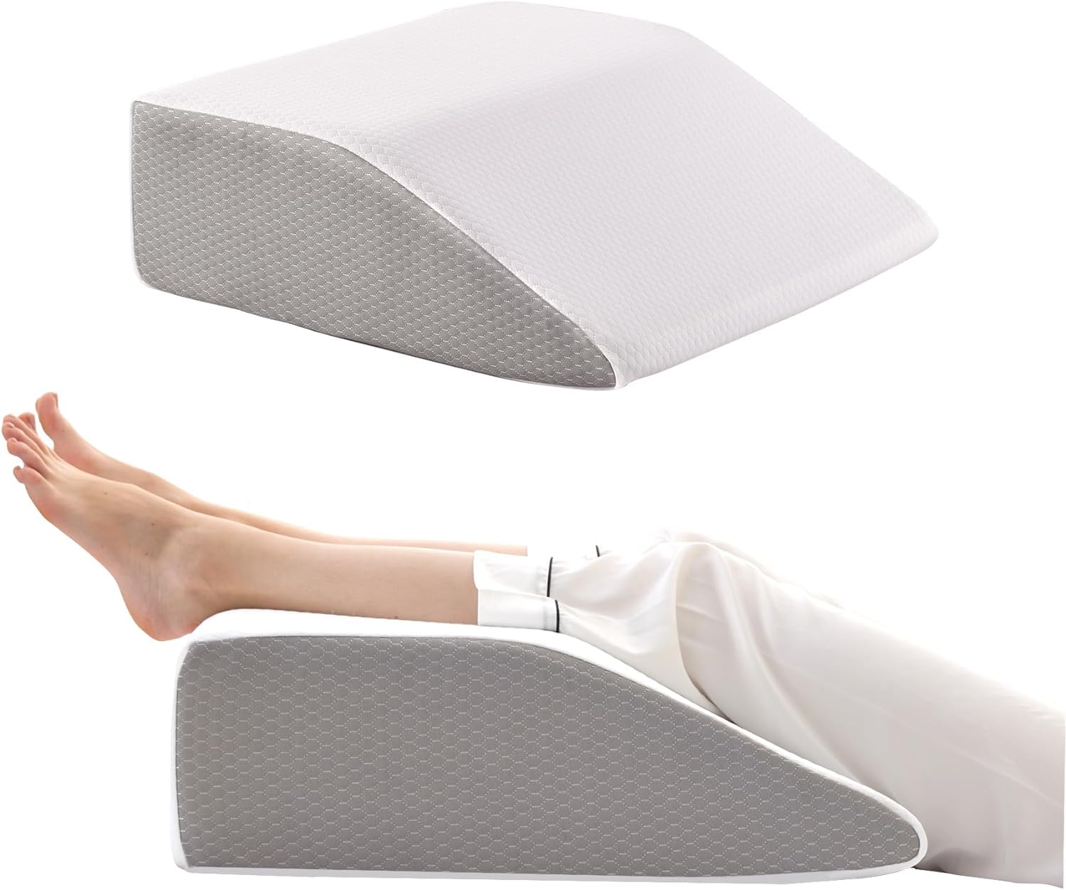 See full amazon price history chart for Leg Elevator Pillow for Leg Support-Wedge Pillow Memory Foam HR-Leg Pain Relief Pillow for Sleeping-Leg Wedge Cushion- Leg Elevation Pillow for Varicose Veins & Post Surgery Recovery (Off White) Leg Elevator Pillow for Leg Support-Wedge Pillow Memory Foam HR-Leg Pain Relief Pillow for Sleeping-Leg Wedge Cushion- Leg Elevation Pillow for Varicose Veins & Post Surgery Recovery (Off White) (B0DFHHZCV5) Amazon Price History, Amazon Price Tracker