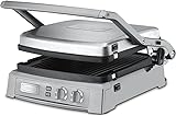 Cuisinart GR-150P1 Deluxe Electric Griddler, Stainless Steel Deluxe Griddler