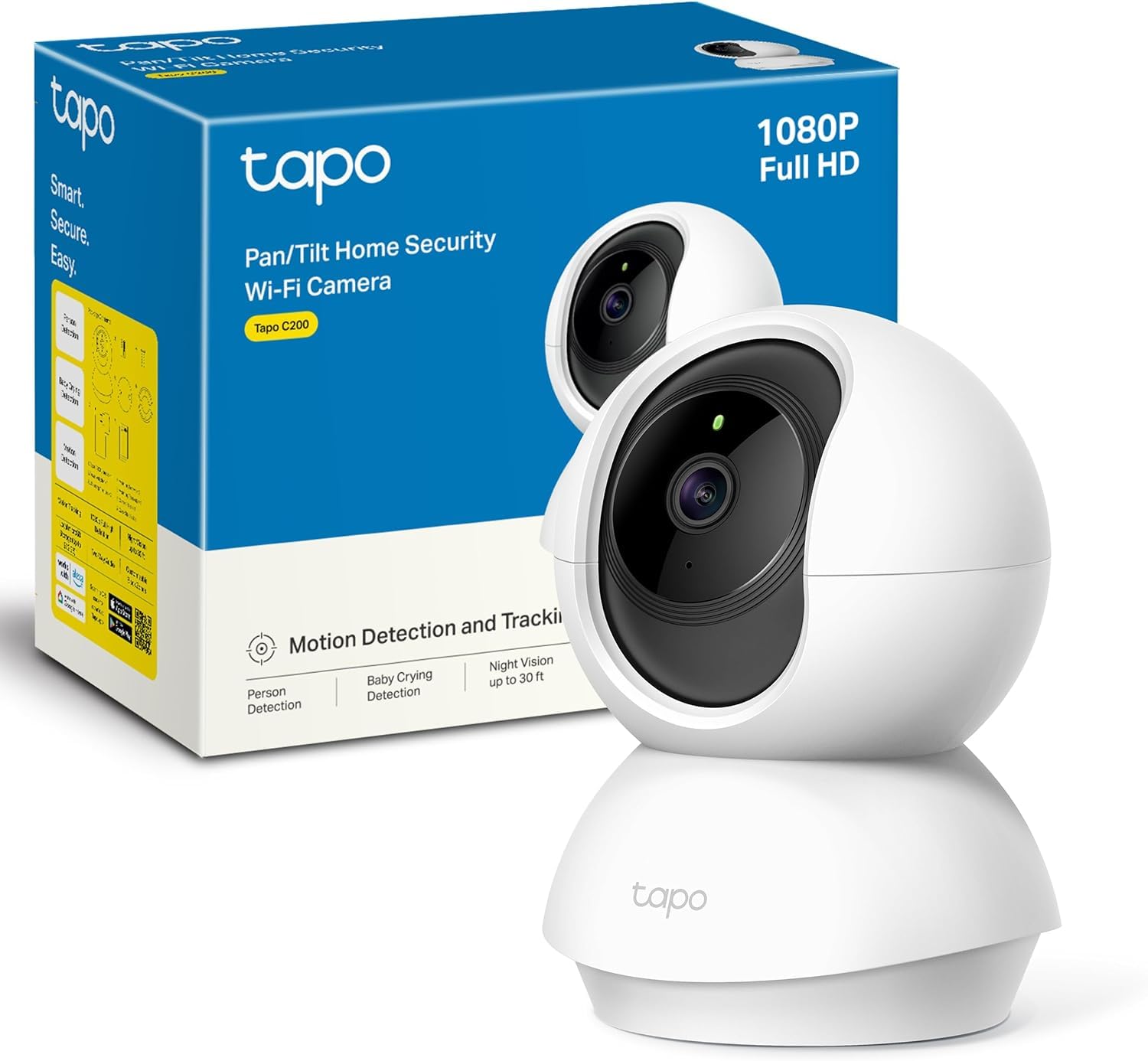 Tapo Nano Presa WiFi Collegata, Monitoraggio dei consumi, 16A Tipo F, compatibile con Alexa e Google Home, Controllo radiatore, Riscaldamento, Risparmio energetico, Controllo vocale, Tapo P115(4-pack