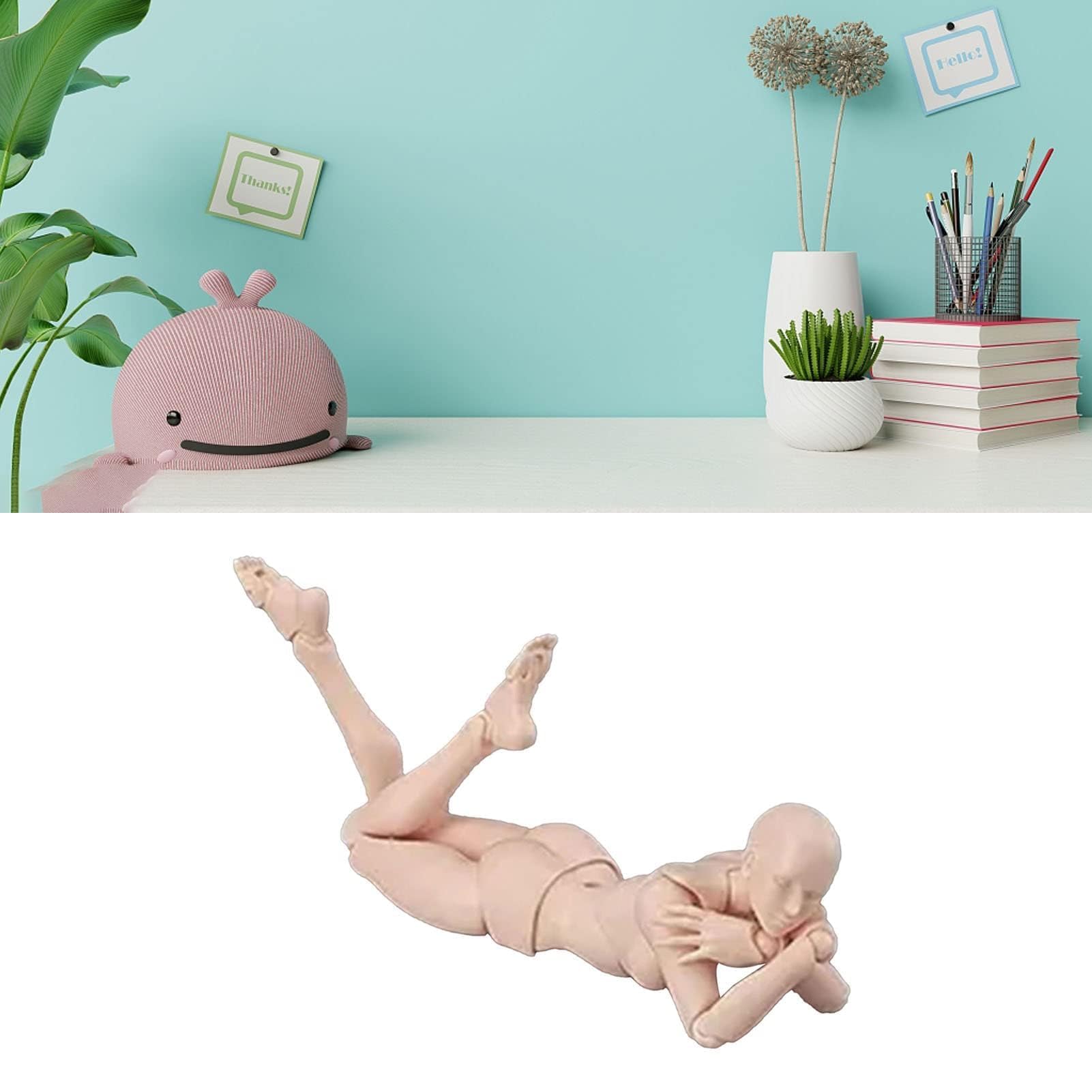 Manichino Snodato per Disegno, Figura Articolata per Artisti (Donna)