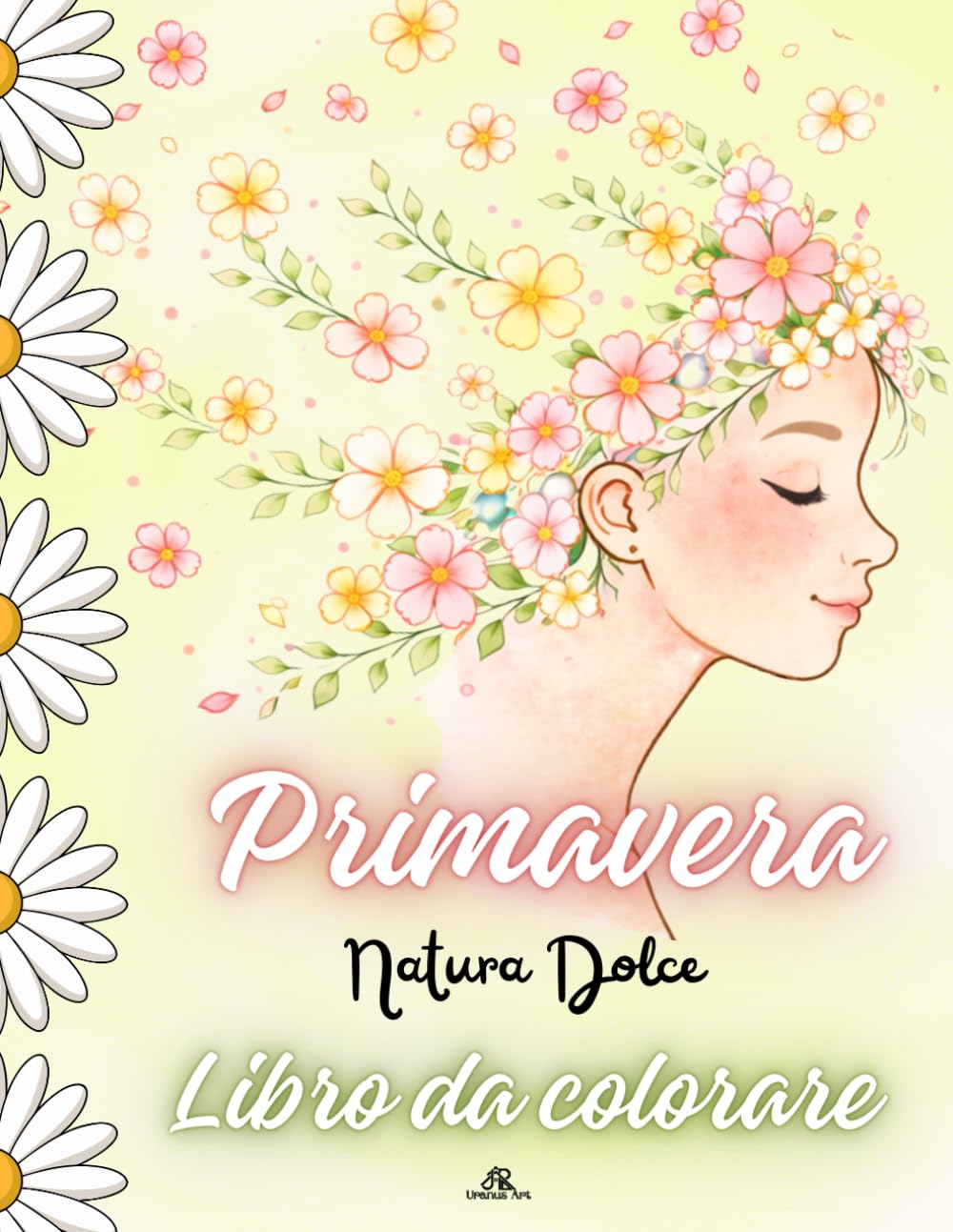 Libro da Colorare di Primavera: La Rinascita della Natura tra Piante e Animali.