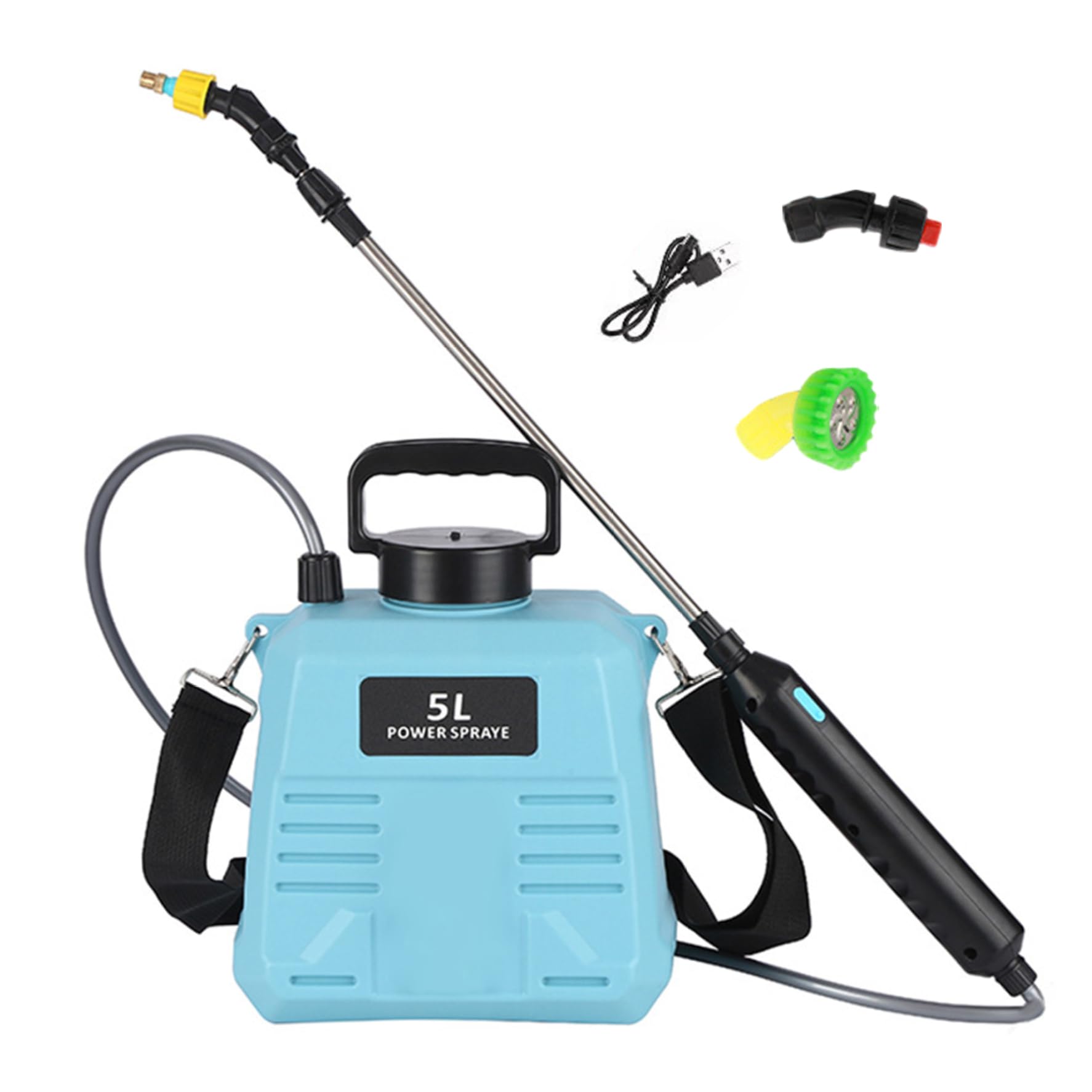 Pulvérisateur électrique pour éliminer le mal de dos lors du traitement des mauvaises herbes