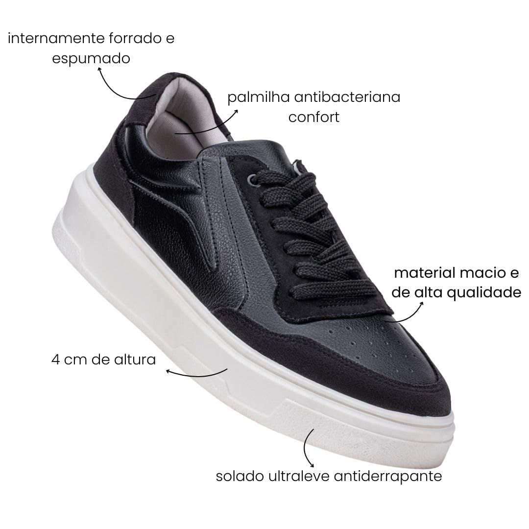 Tênis Casual Sapatenis Masculino Urbano Couro Leve Original em promoção! Veja a oferta e mais achadinhos de Tênis 4 Hoje é o melhor dia para comprar Tênis Casual Sapatenis Masculino Urbano Couro Leve Original com aquele preço maroto! Promoção! Aproveite a oferta! 4