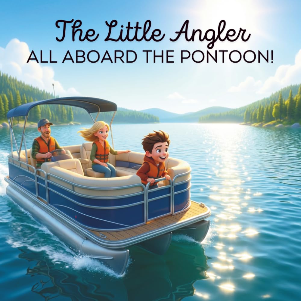 The Little Angler: All Aboard the Pontoon!: A Toddler’s Adventure to Learning Boat Parts, Safety, and Fun on the Water