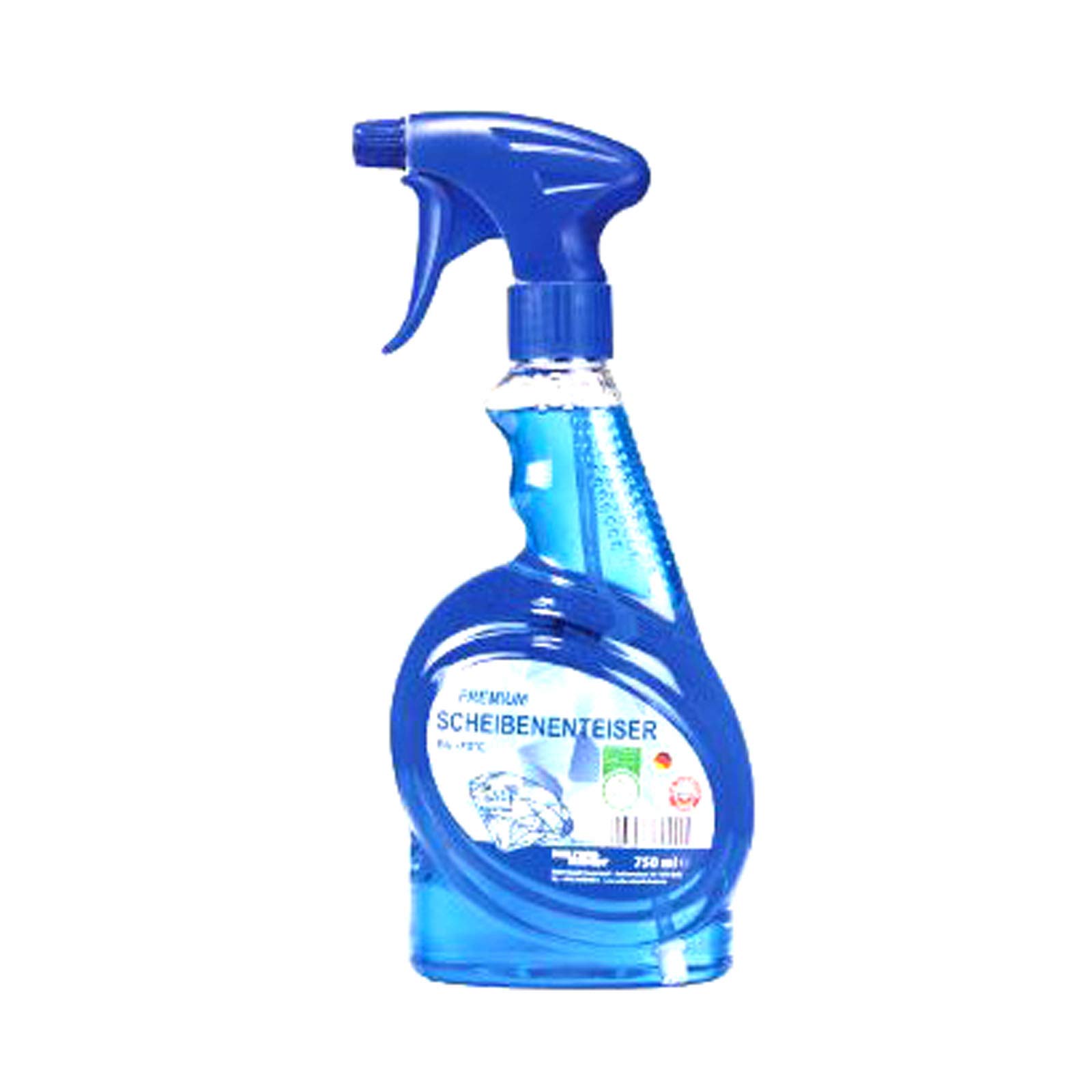 ROBBYROB Klarblick 12 x 750 ml odmrażacz do szyb samochodowych, ochrona przed zamarzaniem do -70 °C, 9 litrów