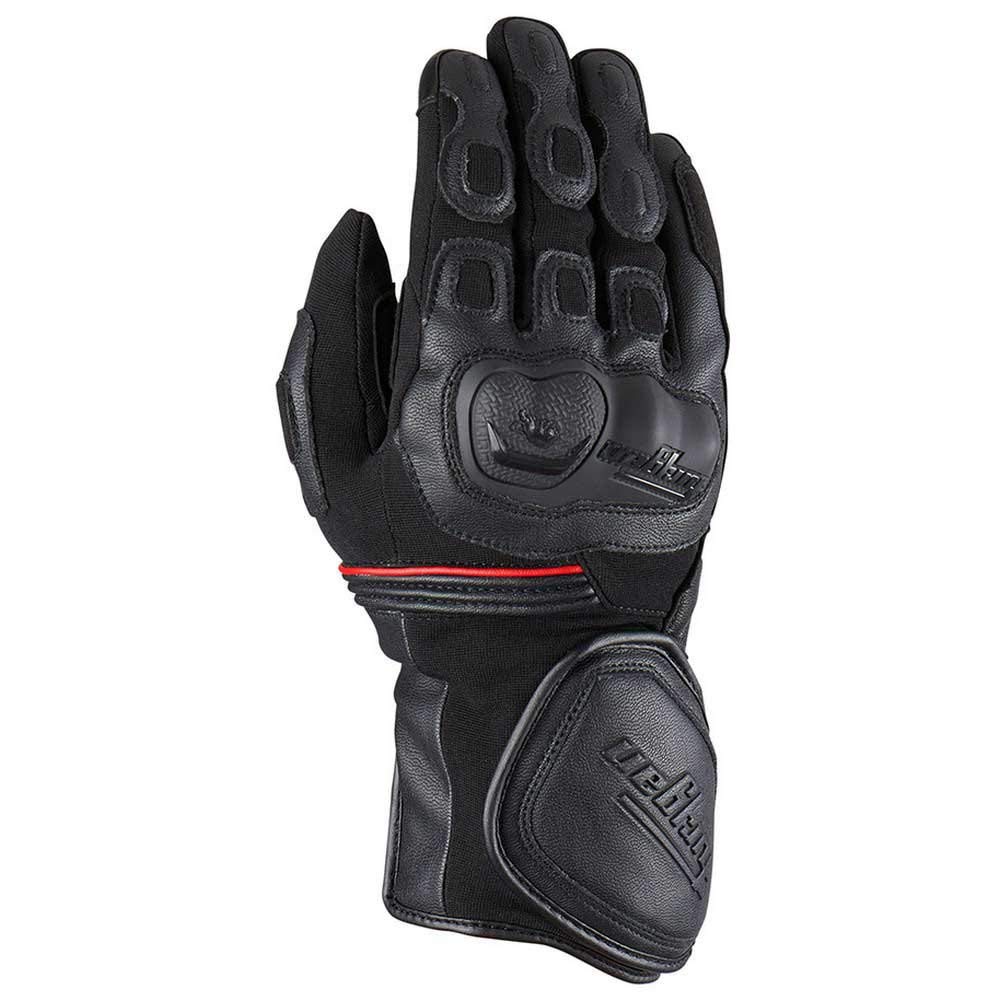 Furygan Dirt Road - Gants Moto Homme - Waterproof - Cuir - Gants tactiles - Touring et Aventure - Toutes Saisons - Respirant avec Doublure Thermique
