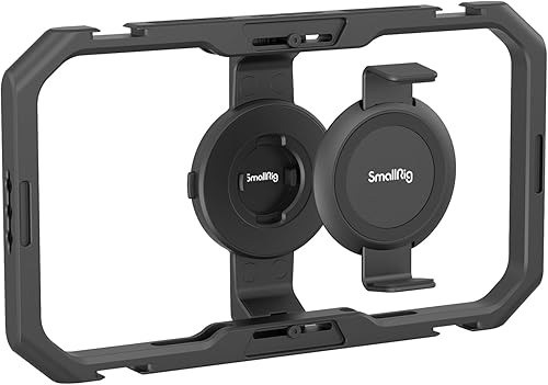 SmallRig Jaula universal de liberación rápida para teléfono, soporte magnético de aleación de aluminio para Apple MagSafe, resistente funda