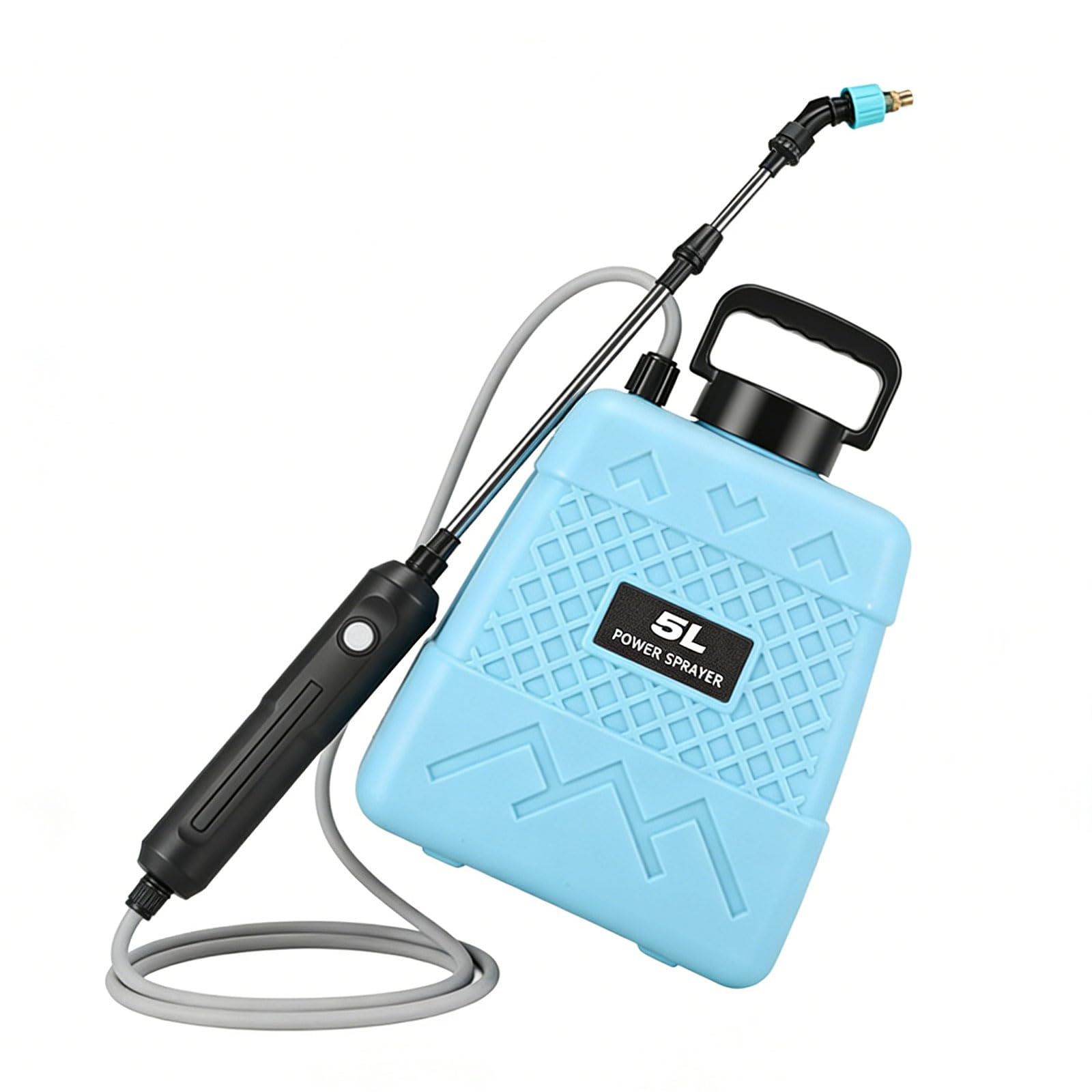 ljhnba Multi Purpose Electric Sprinkle Bottle for Garden 1500mAh Rechargeable Fine and Stream Choices with Measurement Indicators Outdoor Watering Can
