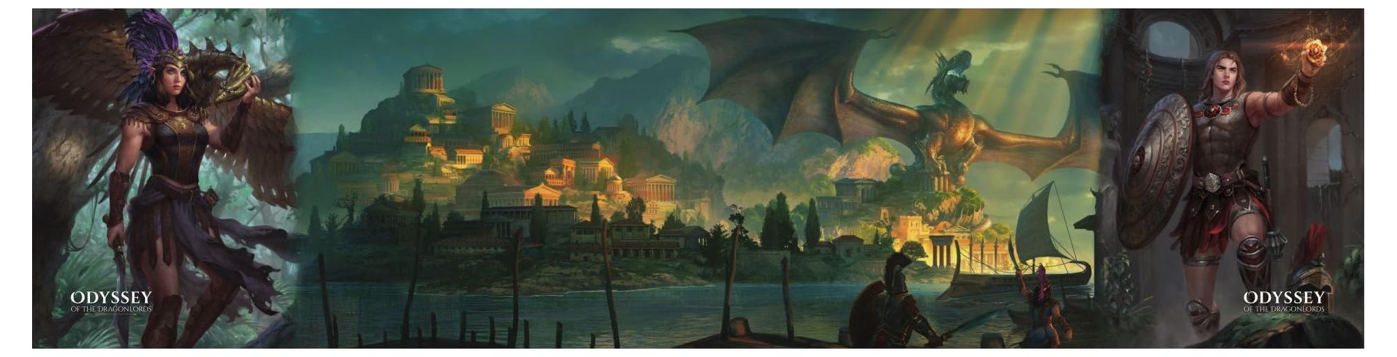 Odyssey Of The Dragonlords - Epic Greek Fantasy Campaign Book For D&D 5th Edition RPG - View #3