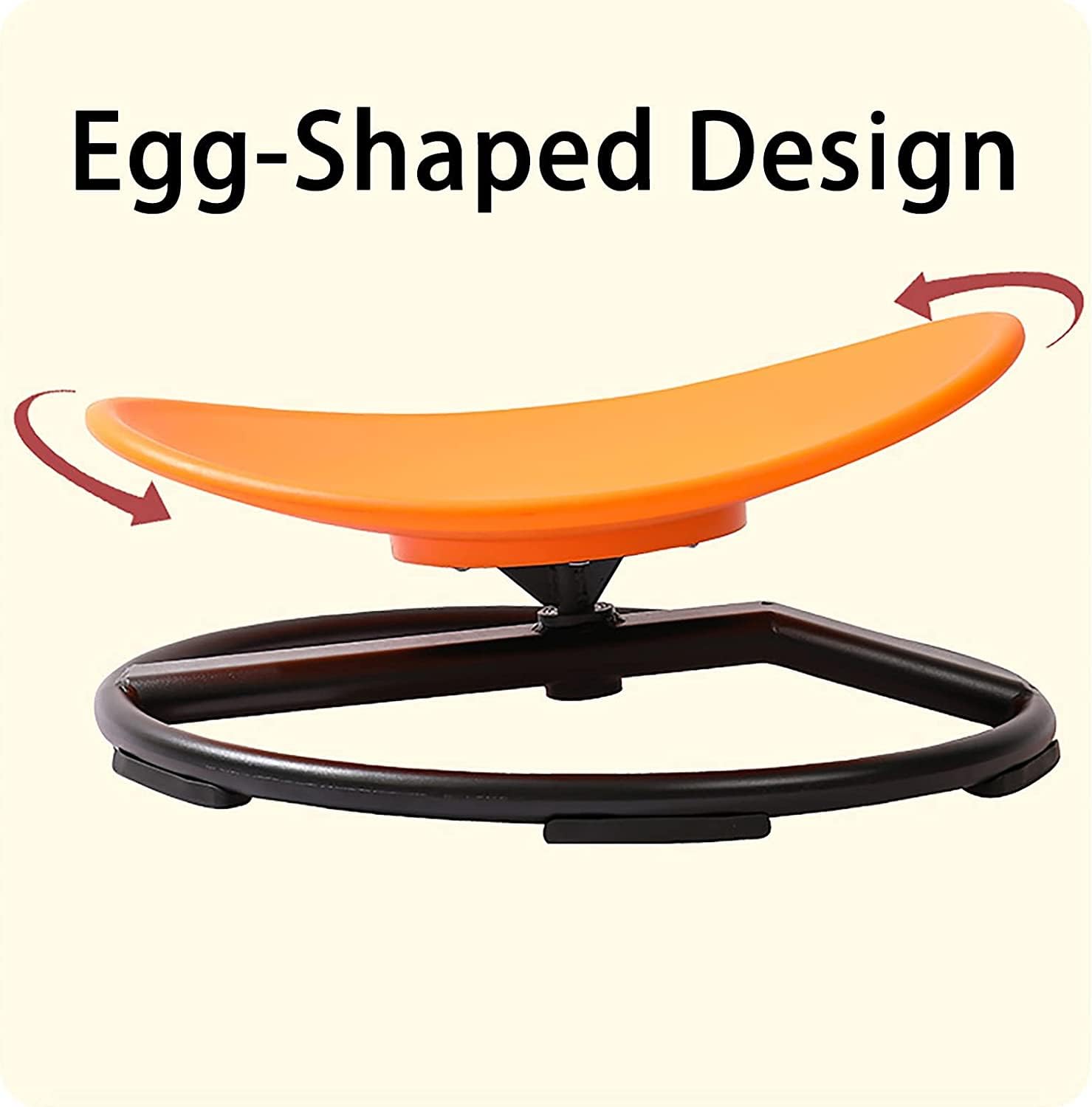 Chaise Pivotante Sensorielle – Carrousel Équilibre – Jouet Autisme 3-9 Ans – Coordination Motricité