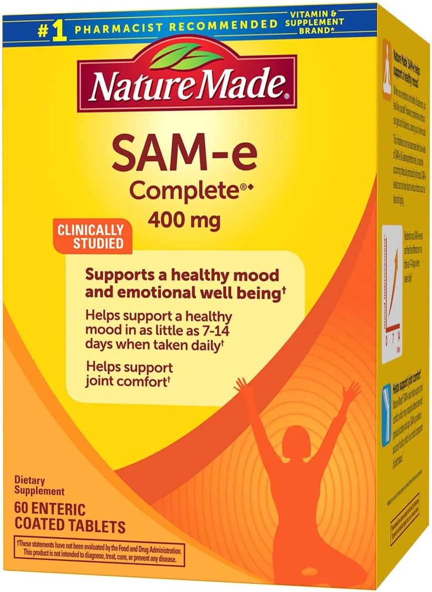 Nature Made SAM-e Complete 400 mg. Tablet...