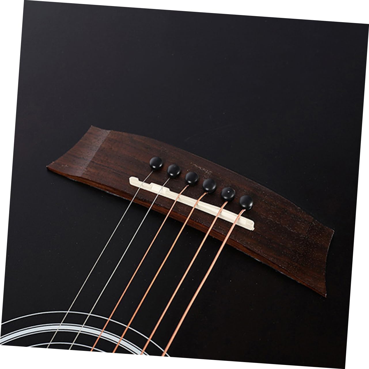 Generic Acoustic Guitar Accessories 2 Sets of Bone Guitar Saddle Nuts Replacement Nuts for