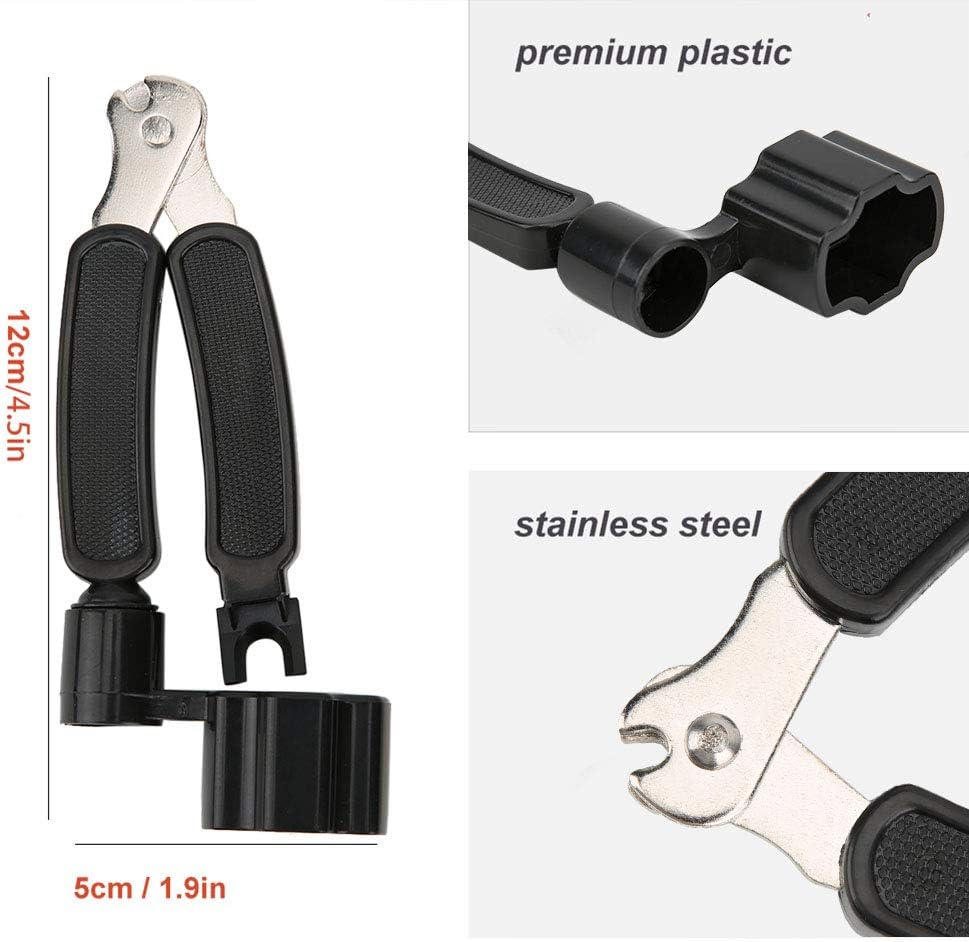 3 In 1 Multifunctional Guitar String Pin Winder Bridge Pin Puller Maintenance Tool Durable And Comfortable To Hold : Musical Instruments