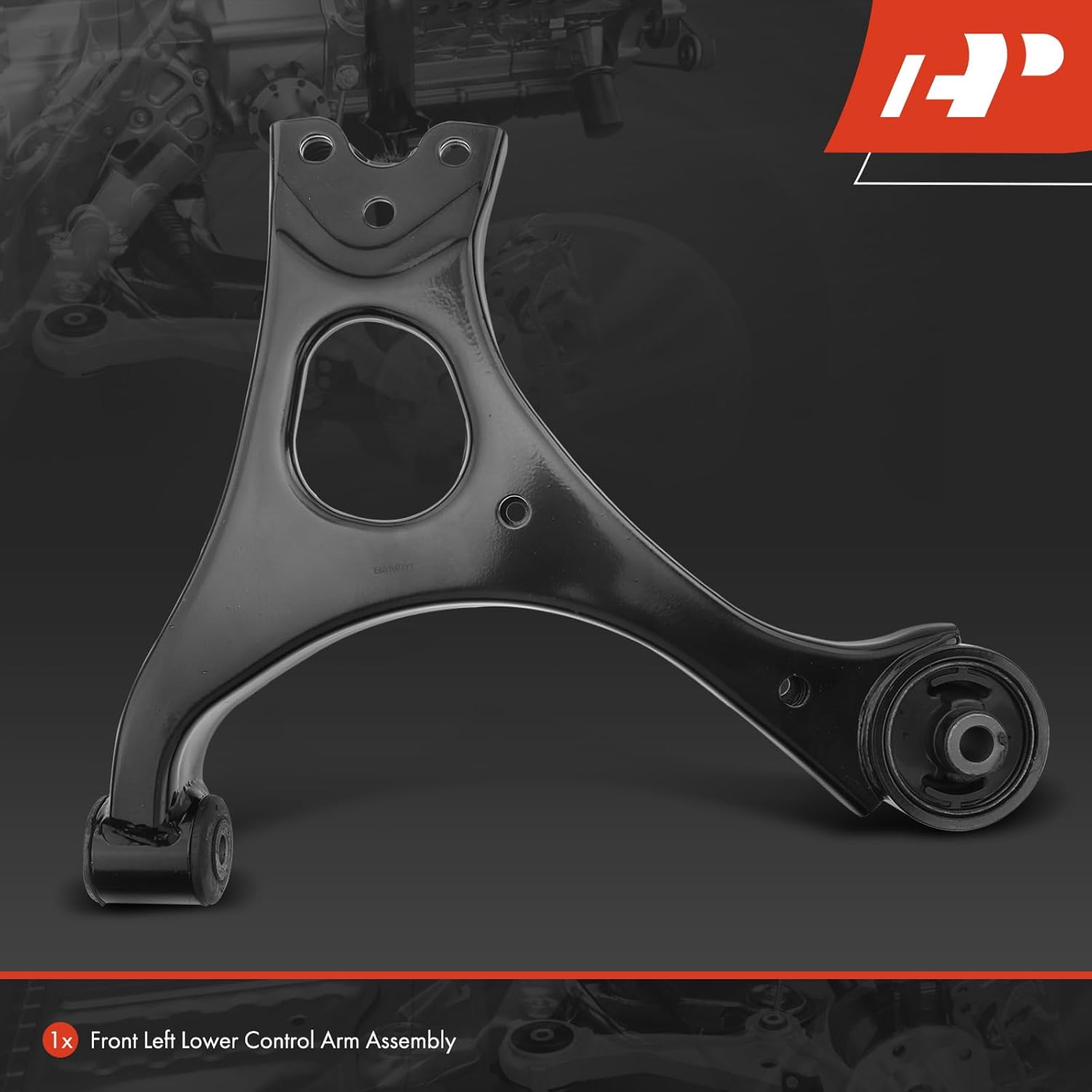 A-Premium Front Left Lower Control Arm, with Bushing, Compatible with Honda Civic 2006-2011, Acura CSX 2006-2011