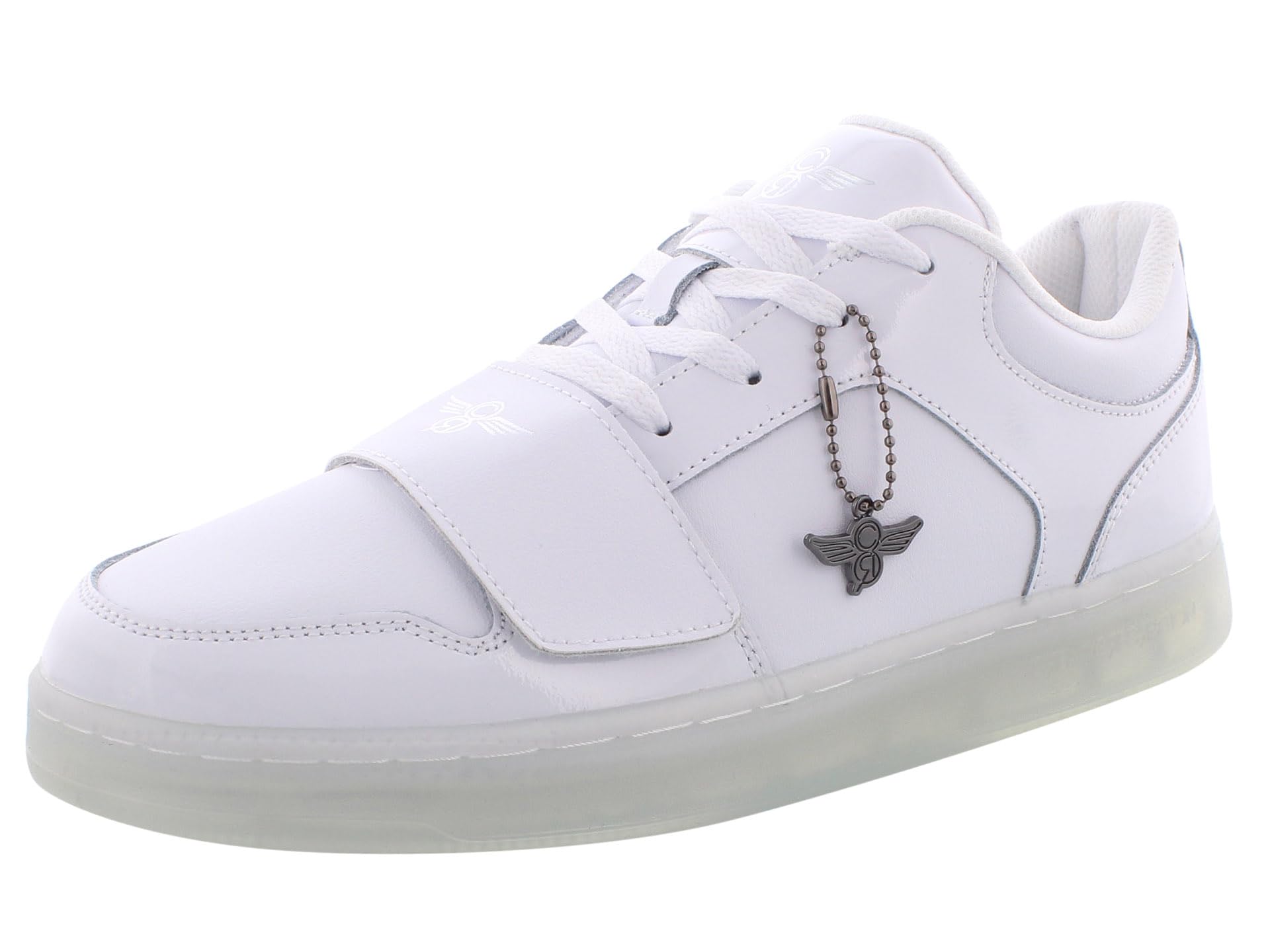 Creative RecreationCesario Lo Xxi Mens Shoes Size 14, Color: White/Clear