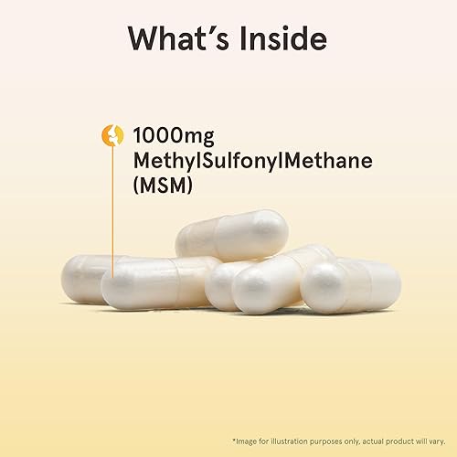 Miniatura 3 de Jarrow Formulas MSM 1000 mg - 120 comprimidos - metilsulfonilmetano - fuente importante de azufre orgánico - salud articular - hasta 120 porciones